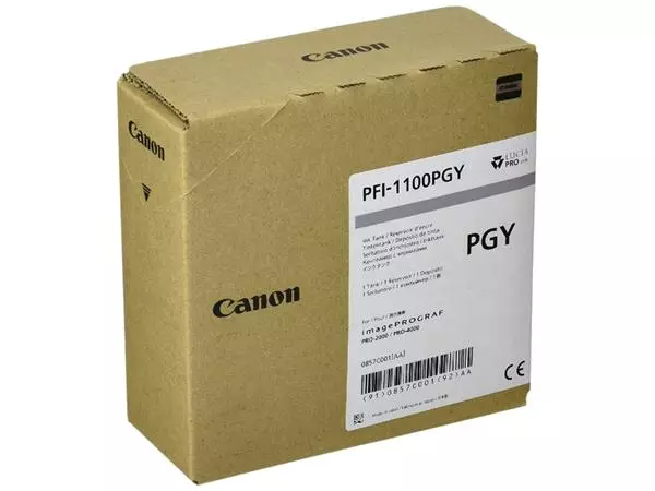 Een Inktcartridge Canon PFI-1100 foto grijs koop je bij All Office Kuipers BV