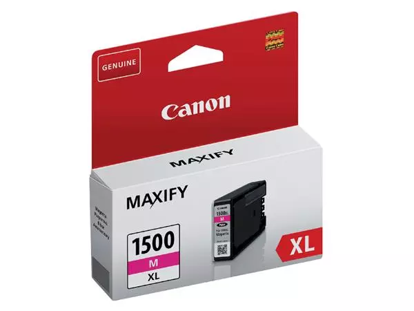 Een Inktcartridge Canon PGI-1500XL rood koop je bij De Joma BV