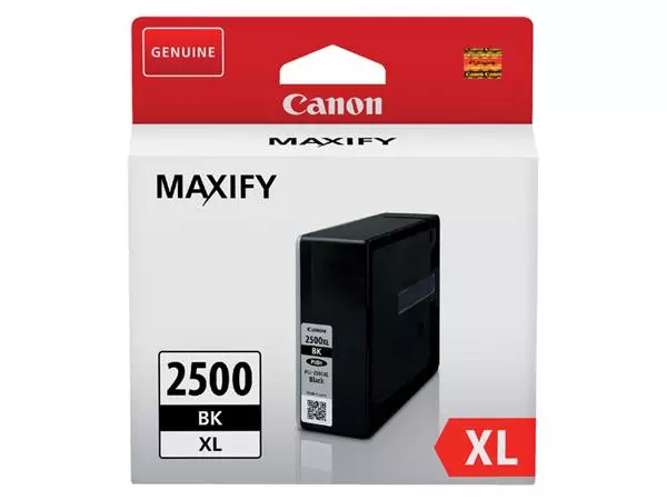 Een Inktcartridge Canon PGI-2500XL zwart koop je bij De Joma BV