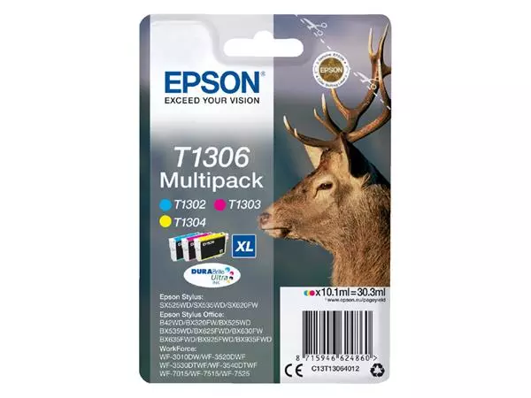 Een Inktcartridge Epson T1306 3 kleuren koop je bij All Office Kuipers BV