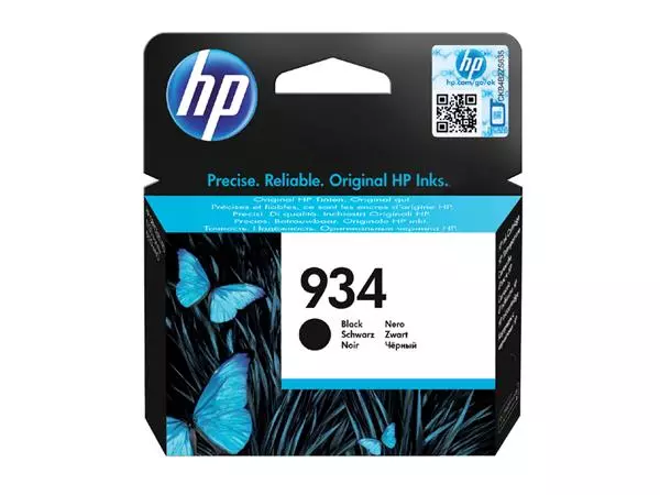 Een Inktcartridge HP C2P19AE 934 zwart koop je bij All Office Kuipers BV