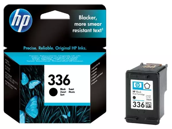 Een Inktcartridge HP C9362EE 336 zwart koop je bij All Office Kuipers BV