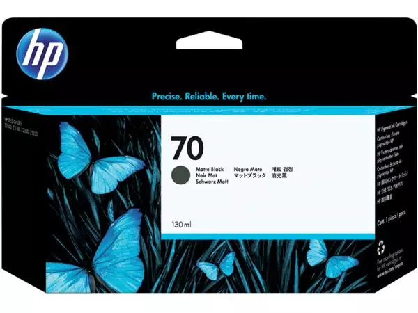 Een Inktcartridge HP C9448A 70 mat zwart koop je bij De Rijk Kantoorshop