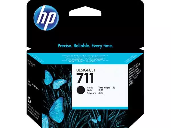Een Inktcartridge HP CZ133A 711XL zwart koop je bij All Office Kuipers BV