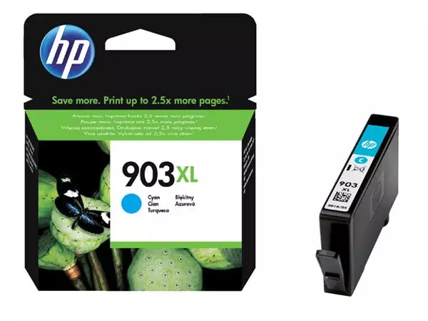 Een Inktcartridge HP T6M03AE 903XL blauw koop je bij All Office Kuipers BV