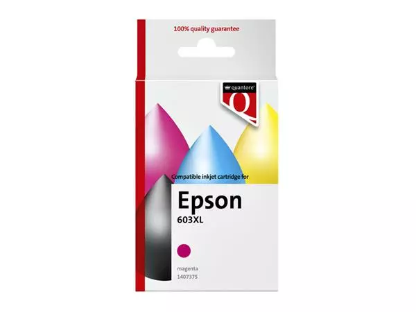 Een Inktcartridge Quantore Epson 603XL rood koop je bij All Office Kuipers BV