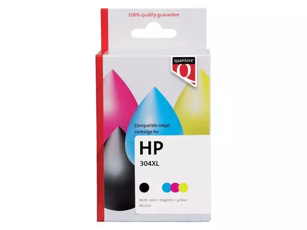 Een Inktcartridge Quantore alternatief tbv HP 304XL zwart + kleur HC koop je bij De Joma BV