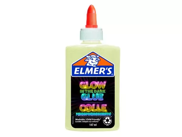 Een Kinderlijm Elmer's glow in the dark naturel koop je bij De Joma BV