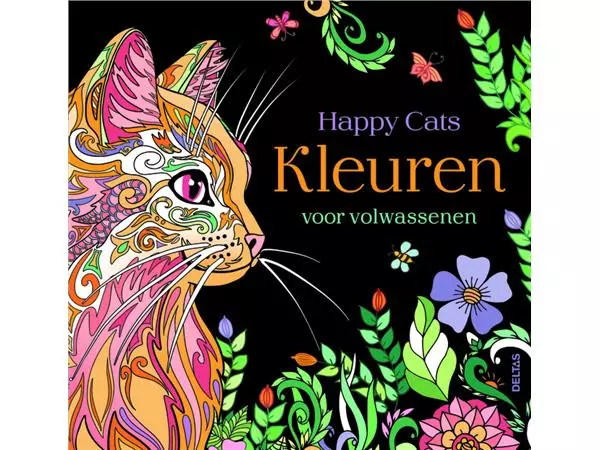 Een Kleurboek Deltas Happy Cats koop je bij Schellen Boek- en Kantoorboekhandel