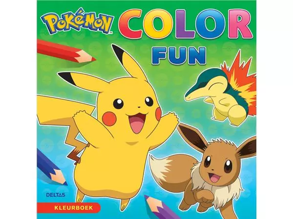 Een Kleurboek Deltas Pokémon Color Fun koop je bij De Rijk Kantoorshop