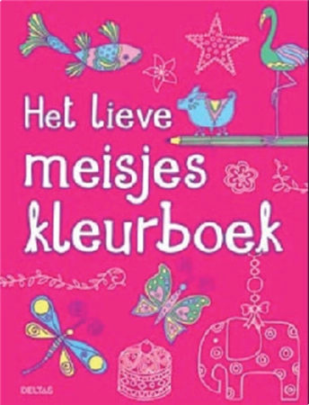 Een Kleurboek Deltas het lieve meisje kleurbooek koop je bij Sysdicom BV