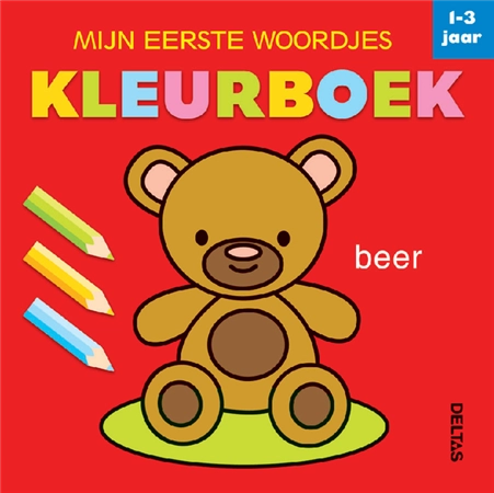 Een Kleurboek Deltas mijn eerste woordjes 1-3 jaar koop je bij Sysdicom BV