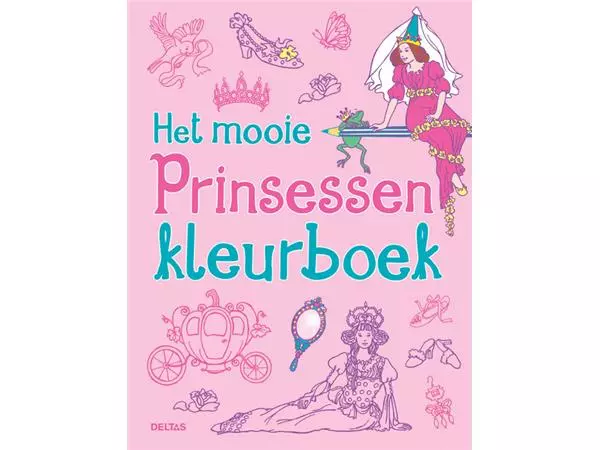 Een Kleurboek Deltas mooie prinsessen koop je bij All Office Kuipers BV