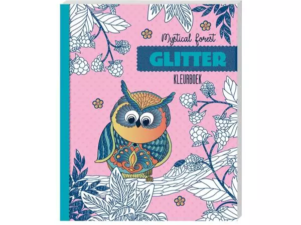 Een Kleurboek Interstat Glitter Mystical forest koop je bij All Office Kuipers BV