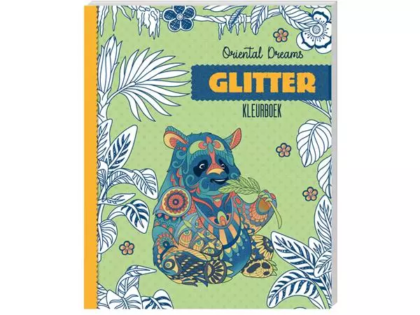 Een Kleurboek Interstat Glitter Oriental Dreams koop je bij Quality Office Supplies