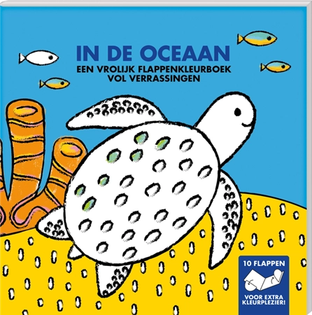 Een Kleurboek met flappen Interstat In de oceaan koop je bij BeteS