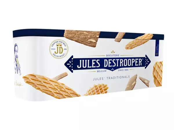 Een Koekjes Jules Destrooper traditionals 300gr assorti koop je bij De Joma BV