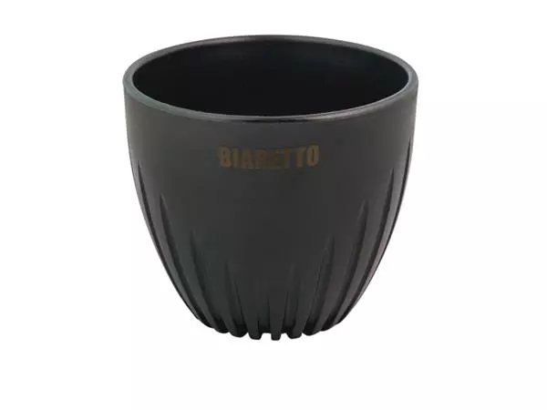 Een Koffie cup Biaretto 200ml gemaakt van koffiedik koop je bij All Office Kuipers BV