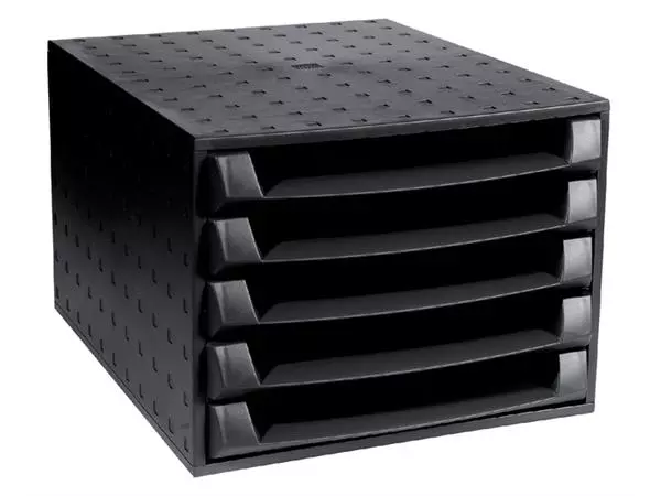 Een LADENBOX EXACOMPTA ECOBLACK ZWART koop je bij All Office Kuipers BV