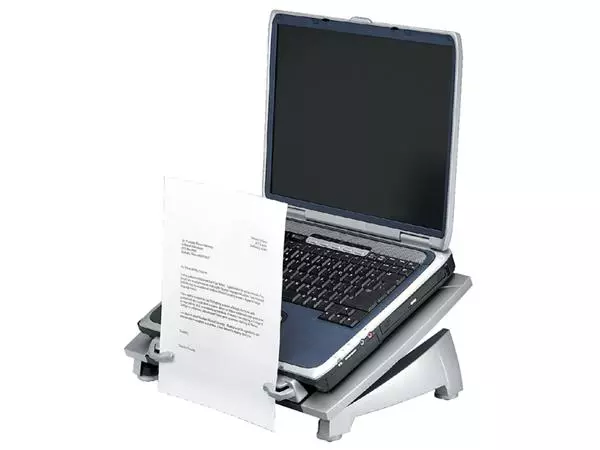 Een Laptopstandaard Fellowes Office Suites Plus zwart/grijs koop je bij Schellen Boek- en Kantoorboekhandel