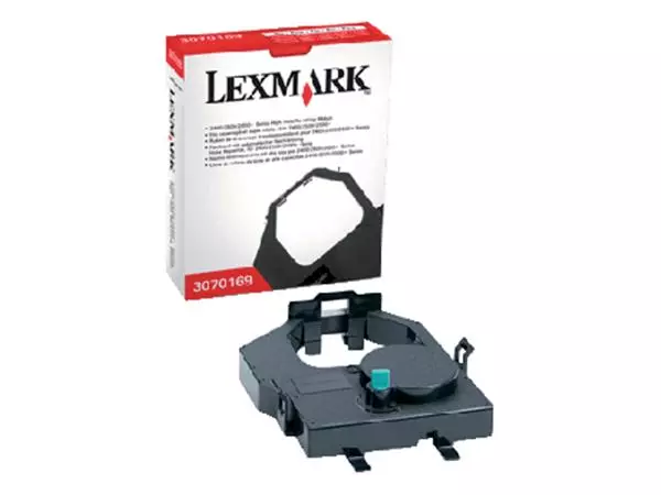 Een Lint Lexmark 3070169 voor 2300 nylon zwart koop je bij All Office Kuipers BV