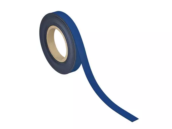 Een Magneetband MAUL beschrijf- wisbaar 10mx20mmx1mm blauw koop je bij Clippz! Office Supplies