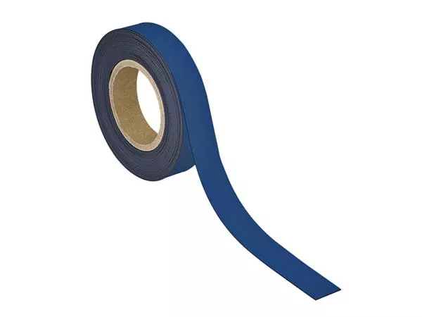 Een Magneetband MAUL beschrijf- wisbaar 10mx30mmx1mm blauw koop je bij Company Supplies