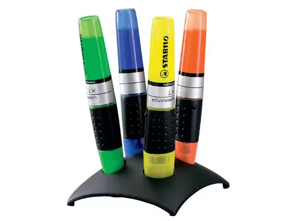 Buy your Markeerstift STABILO Luminator 71/04 assorti deskset à 4 stuks at QuickOffice BV