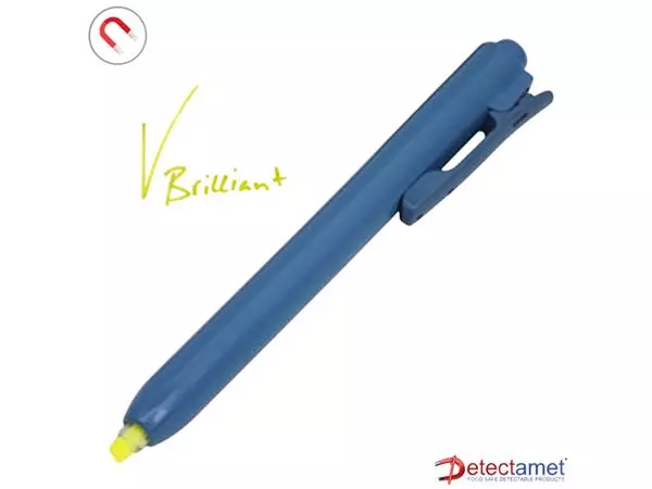 Een Markeerstift detectie Detectamet inklikbaar geel koop je bij All Office Kuipers BV