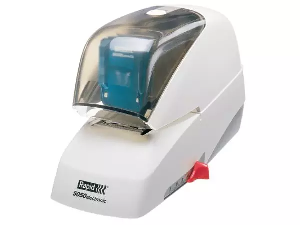 Buy your Nietmachine Rapid Classic contactloos elektrisch R5050e 50 vel wit/zwart at QuickOffice BV