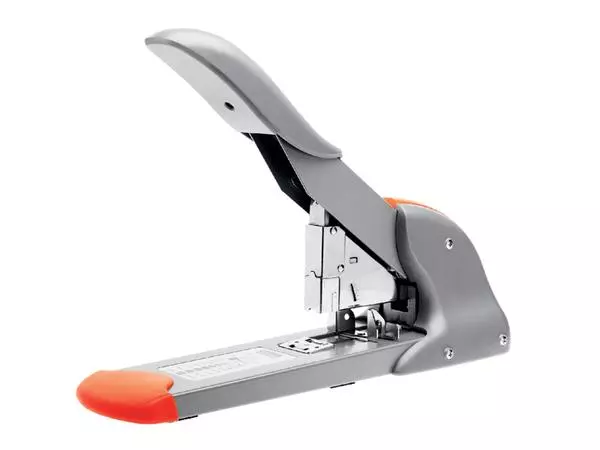 Een Nietmachine Rapid Fashion Heavy Duty HD210 zilver/oranje koop je bij QuickOffice BV