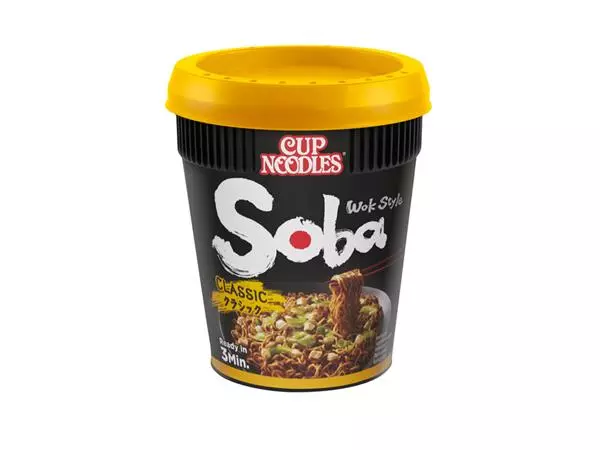 Een Noodles Nissin Soba classic cup koop je bij Kantoorboekhandel Van Atten