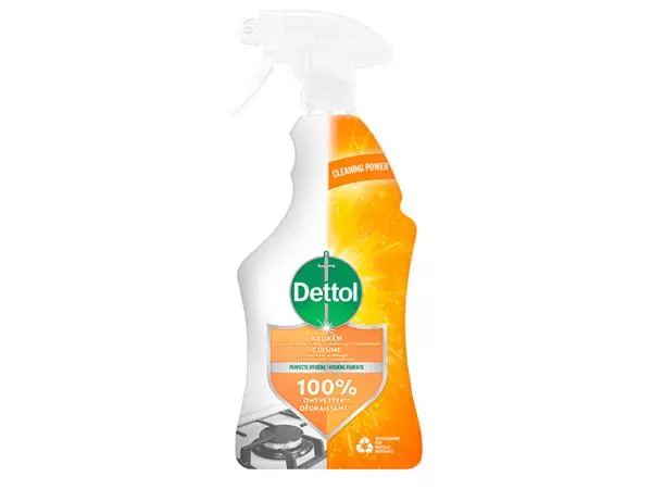 Een Ontvetter Dettol Keuken spray 500ml koop je bij Quality Office Supplies
