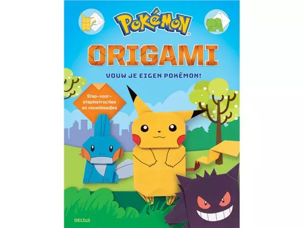 Origamiboek Deltas Pokémon