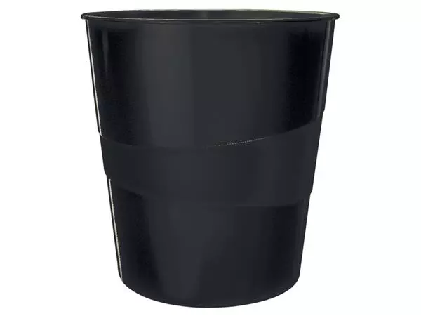 Een Papierbak Leitz Recycle range 15liter zwart koop je bij De Joma BV