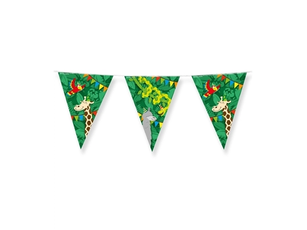 Een Party Flags foil Jungle cartoon koop je bij Company Supplies