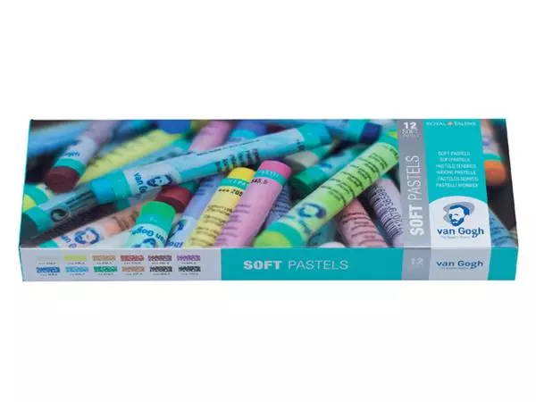 Een Pastelkrijt Talens Van Gogh zacht assorti doos à 12stuks koop je bij Clippz! Office Supplies