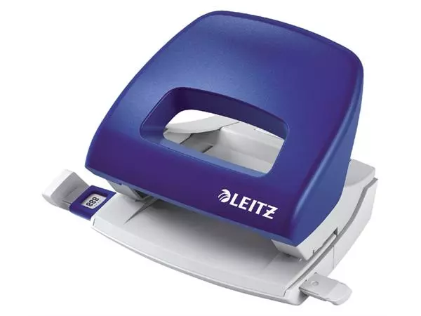 Een Perforator Leitz Nexxt bureau 16 vel blauw koop je bij Den Otter Kantoorpartners B.V.