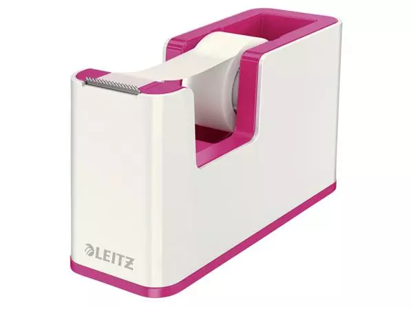 Buy your Plakbandhouder Leitz WOW wit/roze at QuickOffice BV