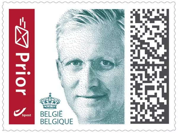 Een Postzegel Belgie prior zelfklevend pak à 50 stuks koop je bij De Joma BV