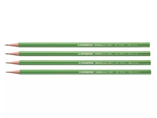 Een Potlood STABILO Greengraph 6003 HB koop je bij BeteS