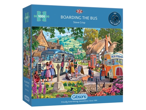 Een Puzzel Gibsons Boarding the Bus 1000st koop je bij De Rijk Kantoorshop