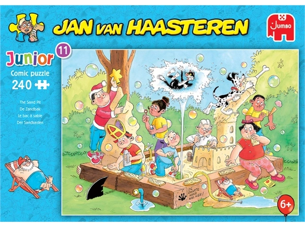 Puzzel JvH Junior De Zandbak 240 stukjes