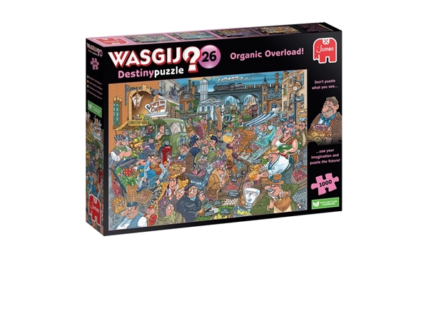 Een Puzzel Wasgij Destiny 26 Organic Overload 1000st koop je bij Company Supplies