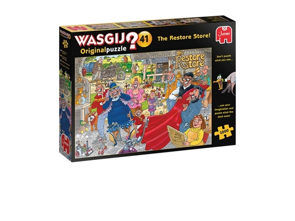 Puzzel Wasgij Original 41 Motormake-Over 1000st