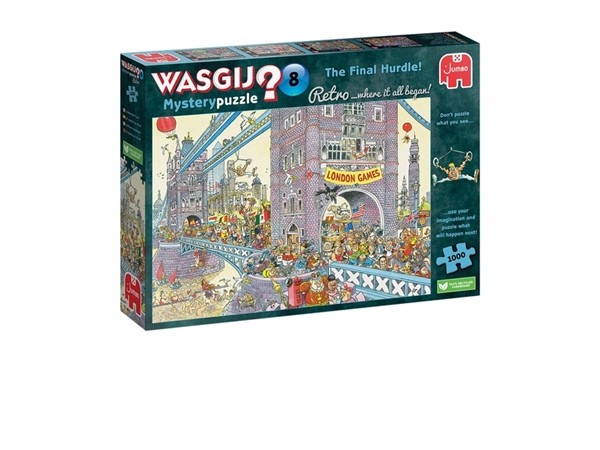 Een Puzzel Wasgij Retro Mystery 8 Laatste Horde 1000st koop je bij WinkelVolWinkels