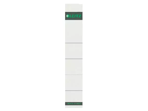 Een Rug-insteekkaart Leitz smal 32x191mm grijs koop je bij QuickOffice BV