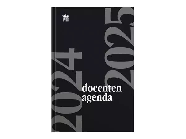 Een Schoolagenda 2024-2025 Ryam docenten 7dagen/2pagina's zwart koop je bij De Joma BV