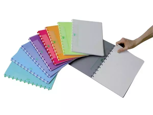 Buy your Schrift Adoc A4 ruit 5x5mm 144 pagina's 90gr assorti at QuickOffice BV