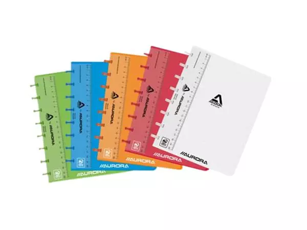 Buy your Schrift Adoc A5 ruit 5x5mm 144 pagina's 90gr transparant assorti at QuickOffice BV